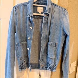 Favorite Daughter Light Blue Jean Jacket
